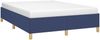 vidaXL Bettgestell ohne Matratze Blau 140x200 cm Stoff 347171 Bild 3