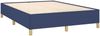 vidaXL Bettgestell ohne Matratze Blau 140x200 cm Stoff 347171 Bild 4