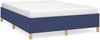 vidaXL Bettgestell ohne Matratze Blau 140x200 cm Stoff 347171 Bild 2
