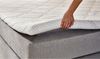 Boxspringbett Ramon / Ray, Stoff, Grau, 208 x 115 x 214 cm Bild 4