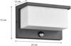 LED Wandleuchte mit Bewegungssensor NESTOS Bild 4