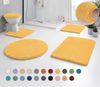 Kleine Wolke Badematte RELAX, Höhe 30 mm, rutschhemmend beschichtet, fußbodenheizungsgeeignet, Polyacryl, rund, Badteppich, Uni Farben, rechteckig, rund & als Set erhältlich Bild 5