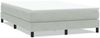 vidaXL Boxspringbett ohne Matratze Hellgrau 140x210 cm Samt 3315825 Bild 2