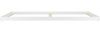 Weißes Niederflurbett 200x200 extra flach Holzbett Kiefer V-60.47W-20Rollrost inkl. Bild 4
