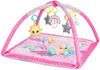 Kikkaboo Spielbogen, Krabbeldecke 2 in 1, Greiflinge, 18 Spielbälle, Bällebad pink Bild 3