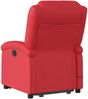 vidaXL Massagesessel mit Aufstehhilfe Rot Kunstleder 3204238 Bild 5