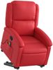 vidaXL Massagesessel mit Aufstehhilfe Rot Kunstleder 3204238 Bild 3