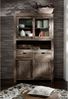 Buffet Sheesham 110x45x190 grau geölt NATURE GREY #64 Bild 3