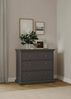 Dmora Kommode Arika, Mehrzweckkommode, Schlafzimmerkommode, Schrank mit Schubladen, 96x49 h87 cm, Grau Bild 2