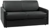 Schlafsofa 2-Sitzer CALIFE - Schwarz - Liegefläche: 120 cm - Matratzenhöhe: 18 cm Bild 2