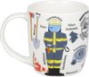 KÖNITZ 1172673026 Kid's Wissen Feuerwehr 230 ml aus Porzellan / Kinderbecher Bild 2