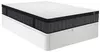 Vente-unique - TOLCA Mattress and bed base set StoffHolz, Platte Weiß - B 140 cm x H 25 cm30 cm x L 190 cm Bild 1