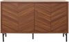 Sideboard HWC-M50, Schrank Kommode Highboard Anrichte, Massiv-Holz Mango 94 x 151 x 40 cm ~ braun Bild 5