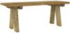 vidaXL Gartenbank 110 cm Massivholz Kiefer Imprägniert 318173 Bild 2