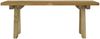 vidaXL Gartenbank 110 cm Massivholz Kiefer Imprägniert 318173 Bild 3