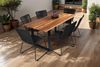 Gartenstuhl Outdoor-Seilstuhl Farbe Schwarz mit Eisen-Gestell in schwarz ISRA (6er Set) 136312699 Bild 5