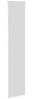 vidaXL Verdunkelungsrollo Weiß 40x210cm Stoffbreite 35,7 cm Polyester 4011948 Bild 4
