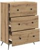 vidaXL Schubladenschrank Artisan-Eiche 66 x 34,5 x 90 cm Holzwerkstoff 895534 Bild 5