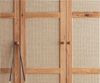 Kleiderschrank FRIA 4 Türen Wildeiche geölt mit Wiener Geflecht Bild 4