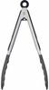 WESTMARK Servierzange 2 Stk, mit Silikonlaffen und gummierten Griffen, Länge: 27 cm, Midi, BPA-frei Bild 3