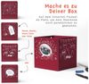 SURPRISA Geschenkbox Rätsel-Geschenkbox Happy Birthday mit Glitzer, originelle Geburtstagsbox mit Zahlenschloss zum Geburtstag Bild 3