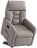 Relaxsessel, Fernsehsessel, Schlafsessel mit Aufstehhilfe Taupe Stoff Bild 3
