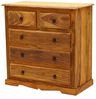 Kommode Jali 90x90x45 aus indischem Sheesham-Massivholz Bild 2