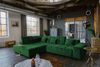 KAWOLA Sofa NEVADA Ecksofa Velvet smaragd Recamiere links 82 x 215 x 319 cm Bild 5
