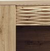 TV Lowboard 150 cm breit mit LED Beleuchtung ARTA-131 in Artisan Eiche Nb, B/H/T: ca. 150/52/40 cm Bild 2