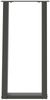 vidaXL Konsolentischbeine U-Form 2 Stk. Anthrazit 28x(72-73) cm Stahl 4012778 Bild 5
