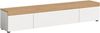 Lowboard groß (B/H/T: 180x34x33 cm) in weiß Nachbildung Bild 1