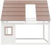 Flieks Etagenbett, Hausbett Kinderbett 140x200 cm mit Dach, Fenster und Leiter Bild 4