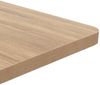 vidaXL Bistrotisch Hellbraun 50x50 cm MDF 286427 Bild 3