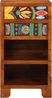 vidaXL Florale Endtabelle mit Schubladen Braun 40 x 35 x 75 cm 4016527 Bild 5
