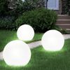 3er Set LED Solar Kugel Stecklampen, Durchmesser 20 cm Bild 2