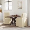 vidaXL Esszimmerstühle 2 pcs Creme 57 x 67 x 98 cm Stoff 42017923 Bild 3