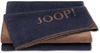 JOOP! 'Uni-Doubleface' Wohndecke, Baumwollmischgewebe, marine, 150 x 200 cm Bild 4