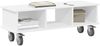 vidaXL TV-Ständer Weiß 100 x 35 x 35 cm Holzwerkstoff 891032 Bild 3