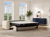 Vente-unique - POGNIA Sofa SamtStoff Beige - B 100 cm x H 73 cm x L 236 cm Bild 3