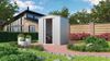 Globel Gerätehaus "Gartenmanager Dream" 65, silber metallic Bild 3