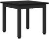 vidaXL Couchtisch Schwarz Eichen-Optik 40 x 40 x 36 cm Holzwerkstoff 892536 Bild 2
