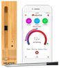 MEATER Plus Kabellose Grillthermometer inkl. Batterie, Holz / Edelstahl, natur / grau, 3,7 x 15,7 x 2,8 cm Bild 4