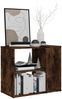 vidaXL Beistelltisch Räuchereiche 60x30x50 cm Holzwerkstoff 815813 Bild 5