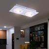 LED Deckenleuchte, 2 Flammig, satiniert, L 22cm Bild 4