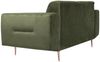 Beautysofa Polstergarnitur VENEZIA Die Lieferung beinhaltet Beiträge zur Wohnung, (Sessel + 2-Sitzer Sofa + 3-Sitzer Sofa im modernes Design), mit Metallbeine, Couchgarnituren aus Velours Bild 3