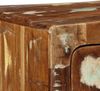 vidaXL TV-Wandschrank 100x32x25 cm Altholz Massivholz 4104528 Bild 5