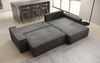 Luxusbetten24 Schlafsofa Designer Sofa Lunaro in Cord, mit Stauraum und Schlaffunktion Bild 4