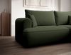 Selsey ''Ovo Mini' Eckschlafsofa rechtsseitig mit Stauraum, Easy-Clean-Samtbezug, olivgrün, 93 x 238 x 156 cm Bild 3