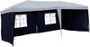 2er Set Seitenteile für Pavillon 3x3m Fenster Seitenwand Faltpavillon Partyzelt Blau Bild 1