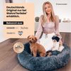 Wahre Tierliebe 'Fluffy Plus' Tierbett, Polyesterwolle, Braun, XXS, Ø50,0 cm Bild 3